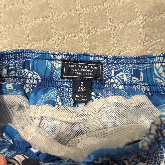 Vilebrequin Blue Turtle Print Swim Shorts - Picture 4 of 8